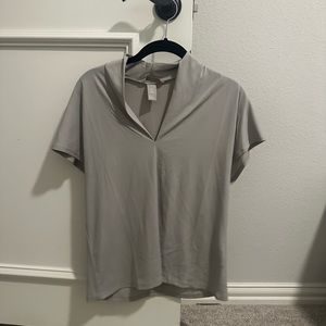 H&M grey work shirt